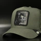Хаки кепка с сеткой Goorin Bros. The Panther Trucker 101-2510-PAL01 - изображение 4