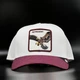 Біла кепка з сіткою Goorin Bros Suede Eagle Trucker 101-2968-DUS09 - зображення 2