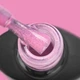 KOMILFO Deluxe Series HEMA/TPO FREE Гель-лак світло-ліловий з шиммером №D044, 8 мл - зображення 3