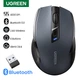 Миша бездротова безшумна UGREEN MU006 Bluetooth + 2.4 ГГц, ергономічна, 6 кнопок, 4000 dpi Black - изображение 5