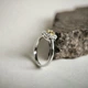 Срібна каблучка з цитрином nano 0.308ct, вага виробу 1,92 гр (2190059) - зображення 2