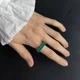 Серебряное кольцо с натуральным агатом 2.63ct, вес изделия 3,16 гр (2206606) - изображение 6