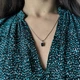Серебряная подвеска с топазом Лондон Блю 1.358ct (2204503) - изображение 7