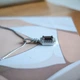 Серебряная подвеска с гранатом 1.631ct (2204145) - изображение 5