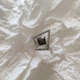 Серебряное кольцо с натуральным раухтопазом (дымчатым кварцем) 1.347ct, фианитами, вес изделия 3,22 гр (2204596) - изображение 3