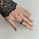 Срібна каблучка з натуральним раухтопазом (димчастим кварцом) 1.475ct, вага виробу 2,38 гр (2204435) - зображення 6