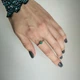 Серебряное кольцо с натуральным изумрудом 0.381ct, вес изделия 1,44 гр (2179962) - изображение 7