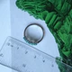 Серебряное кольцо с натуральным агатом 1.342ct, вес изделия 2,52 гр (2189626) - изображение 4