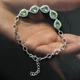 Серебряный браслет с мистик топазом 4.008ct, вес изделия 5,76 гр (2205760) - изображение 2