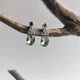 Серебряные серьги с мистик топазом 1.51ct (2203919) - изображение 2