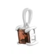 Серебряная подвеска с гранатом 0.85ct (2204367) - изображение 2