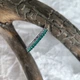 Серебряное кольцо с натуральным агатом 1ct, вес изделия 2,28 гр (2205425) - изображение 3