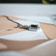 Серебряная подвеска с сапфиром 5.58ct, фианитами (2202646) - изображение 6