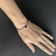 Серебряный браслет с сапфиром nano 9.25ct, вес изделия 12,54 гр (2205777) - изображение 6