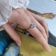 Срібна каблучка з натуральним топазом 2.25ct, вага виробу 2,37 гр (2206903) - зображення 7
