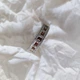 Серебряное кольцо с натуральным гранатом 1.503ct, вес изделия 3,3 гр (2204237) - изображение 3