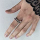 Серебряное кольцо с натуральным гранатом 1.503ct, вес изделия 3,3 гр (2204237) - изображение 6