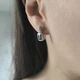 Серебряные серьги с топазом Лондон Блю 2.022ct (2196082) - изображение 7