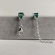 Серебряный браслет с натуральным агатом 10.506ct, вес изделия 9,34 гр (2205654) - изображение 3