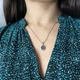 Серебряная подвеска с мистик топазом 2.113ct (2203889) - изображение 7