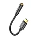 Перехідник AUX Baseus L54 Type-C Male to 3.5mm (CATL54-01) Black - зображення 3