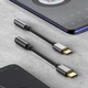 Перехідник AUX Baseus L54 Type-C Male to 3.5mm (CATL54-01) Black - зображення 6