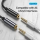 Перехідник AUX Baseus L54 Type-C Male to 3.5mm (CATL54-01) Black - зображення 8