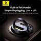 Автомобільний зарядний пристрій Зарядка в авто Baseus Tiny Star Mini Car Charger 1USB/1Type-C, 30W/3A, PD/QC (C00035001121-02) Black - зображення 11