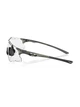 Спортивні фотохромні окуляри OAKLEY Cybr Zero OO9512D-0639 Polished Black/Clear Photochromic 50% Black Iridium - зображення 4