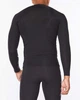 Чоловічий компресійний лонгслів 2XU CORE COMPRESSION Mens Black/Silver, розмір М ( арт. МА6398а) - изображение 3