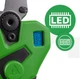 Секатор садовый с LED дисплеем профессиональный+2 аккумулятора с аксессуарами (4 режима раскрытия лезвий из закаленной стали) - изображение 3