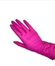 Нітрилові рукавички CEROS Fingers Pink (7-8) рожеві, 100шт, М - зображення 2
