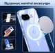 Прозорий магнітний чохол AeronGuard з MagSafe для Pixel 10A | Тонкий, ударостійкий, підтримка бездротової зарядки - зображення 2