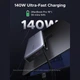 Батарея универсальная Ugreen 25000mAh 165W DualCable (PB552 55995B) (345229) - изображение 4
