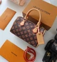 Сумка жіноча Louis Vuitton Speedy Bandoulière 20 коричнева (044) - зображення 1