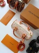 Сумка жіноча Louis Vuitton Speedy Bandoulière 20 біла(045) - зображення 3