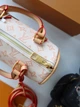 Сумка жіноча Louis Vuitton Speedy Bandoulière 20 біла(045) - зображення 6