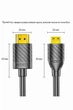 Кабель HDMI - miniHDMI 2 метра ULEN 4K двонаправлений швидкісний 18 Gbps шнур перехідник - зображення 3