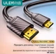 Кабель HDMI - miniHDMI 2 метра ULEN 4K двонаправлений швидкісний 18 Gbps шнур перехідник - зображення 11