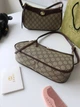 Сумка жіноча Gucci Ophidia коричнева (050) - зображення 3