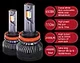 Автомобильные LED лампы DawnKnight K5C H7 24V 110W 6000k с обманкой (Canbus), лампы для грузовиков 24 В - изображение 3