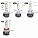 Автомобільні LED-лампи DawnKnight K8C H4 80W 6000k з обманкою (Canbus) - зображення 2