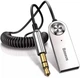 Bluetooth AUX аудіоадаптер Baseus BA01 USB Wireless Adapter Cable авто адаптер ресивер магнітоли BT5.0 (CABA01-01) Black - зображення 2
