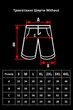 Чоловічі Бавовняні Базові Трикотажні Шорти Basic Black&White XL (8056401) - зображення 8