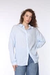 Рубашка с длинным рукавом женская XL цвет белый YUKI ЦБ-00290013 - изображение 1