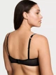 Бюстгальтер Very Sexy Sheer Shine Unlined Low-Cut Demi Bra Чорний 34DD - изображение 2