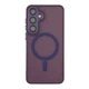 Чохол Premium TPU+PC Magnetic Matte Camera Lens with Magsafe для Samsung Galaxy S24+ 5G (S926) Dark Purple - зображення 3
