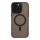 Чохол Premium TPU+PC Magnetic Matte Camera Lens with Magsafe для iPhone 14 Pro Max Black - зображення 3