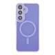 Чохол Premium TPU+PC Magnetic Matte Camera Lens with Magsafe для Samsung Galaxy S24+ 5G (S926) Purple - изображение 3