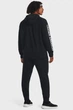 Чоловічий чорний спортивний костюм (худі, штани) UA Rival Fleece Suit Under Armour LGT 1379768-001 - изображение 2